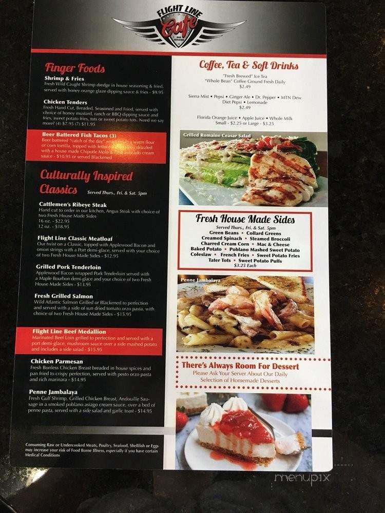 Flight line Cafe & Catering - Winter Haven, FL menu_pic