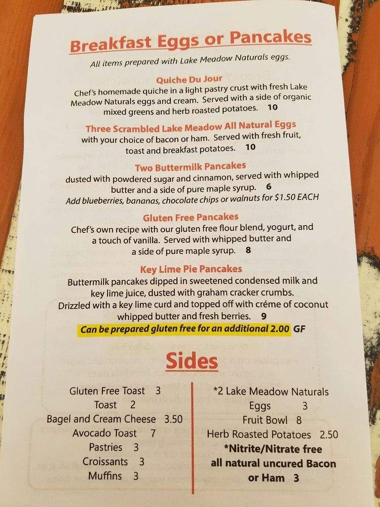 Sanibel Fresh - Sanibel, FL menu_pic