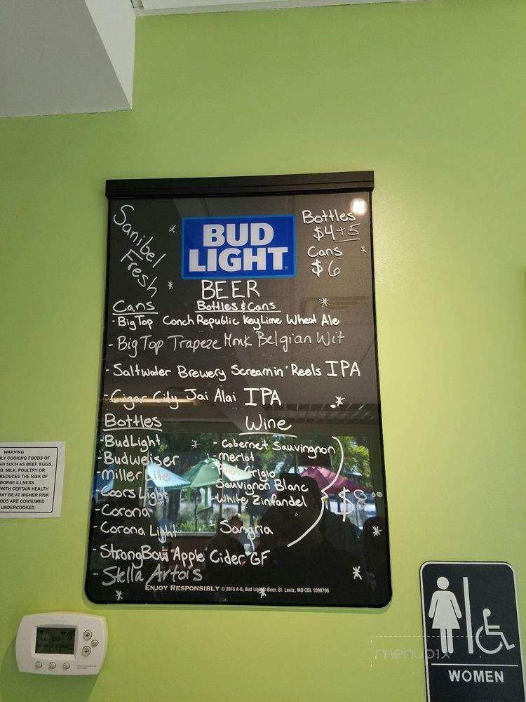 Sanibel Fresh - Sanibel, FL menu_pic