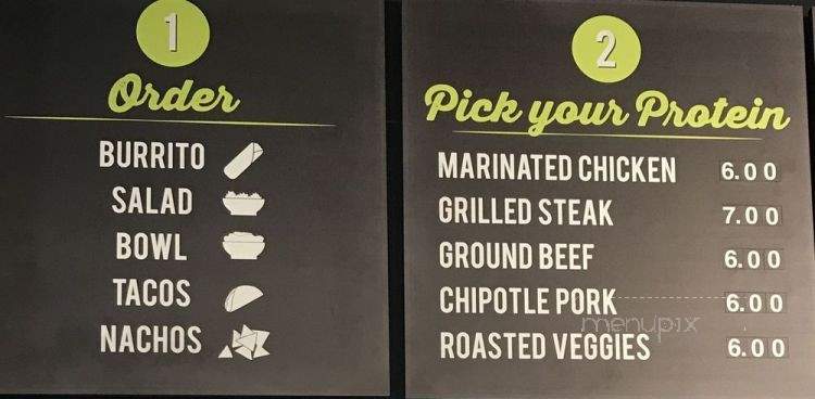 Avecado's - Ave Maria, FL menu_pic