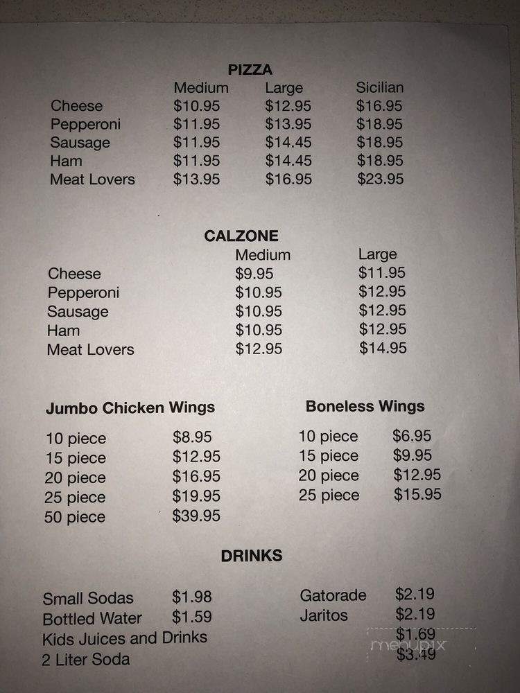 Viva Pizza and Wings - Immokalee, FL menu_pic