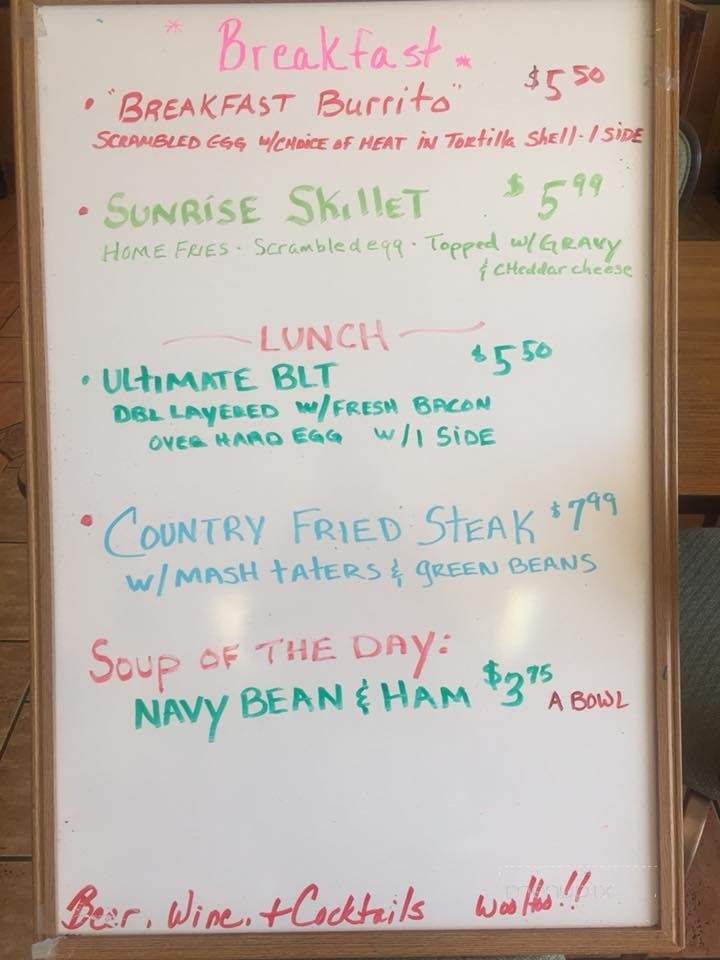 Trina's Hungry Turtle - Dunnellon, FL menu_pic