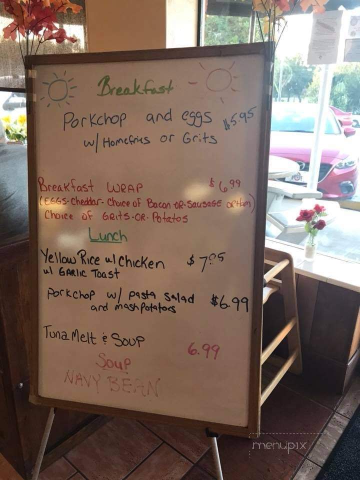 Trina's Hungry Turtle - Dunnellon, FL menu_pic