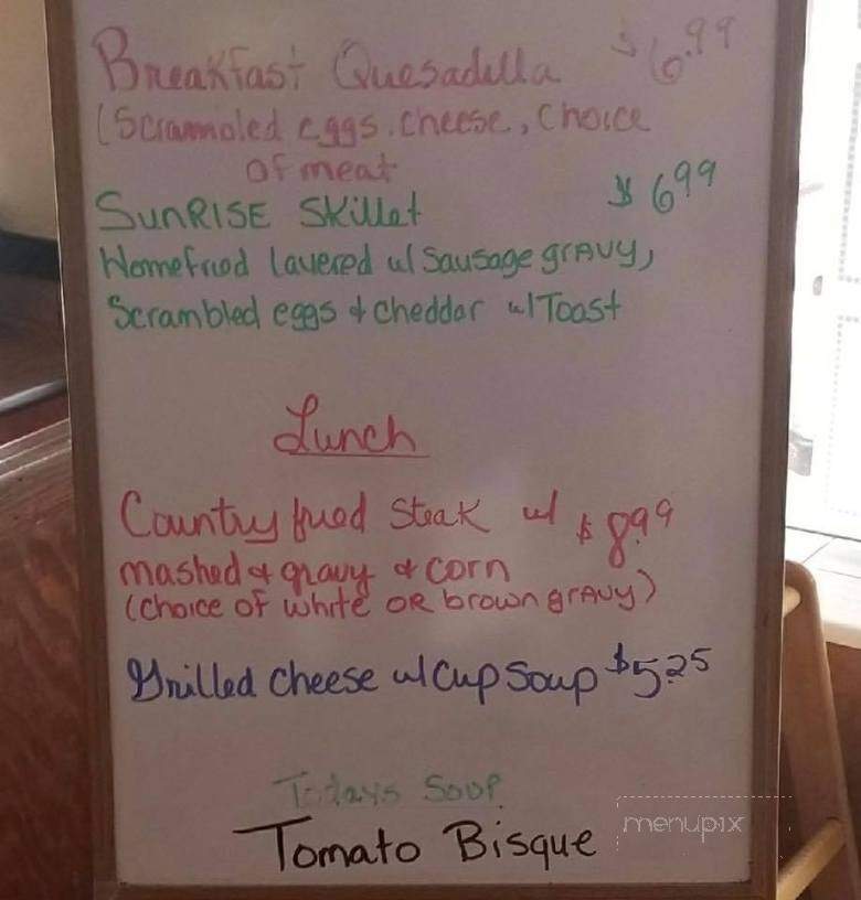 Trina's Hungry Turtle - Dunnellon, FL menu_pic