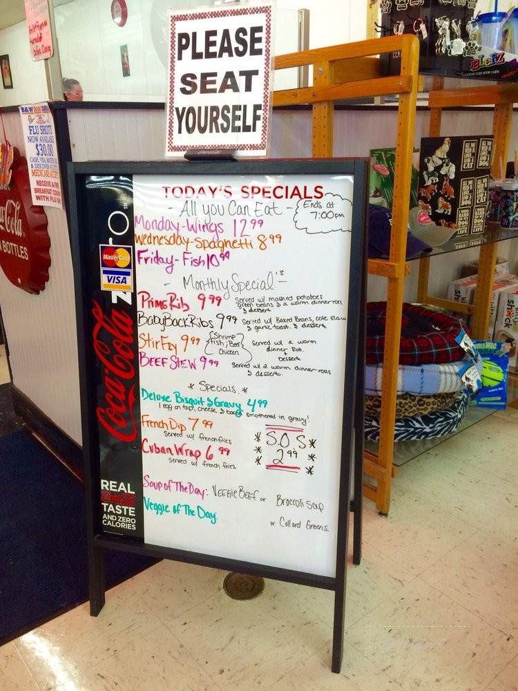 The Restaurant - Inverness, FL menu_pic