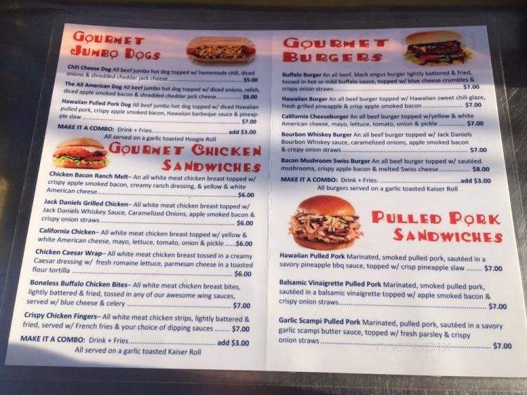 Marley's Gourmet Grille & Catering Co - Ocala, FL menu_pic