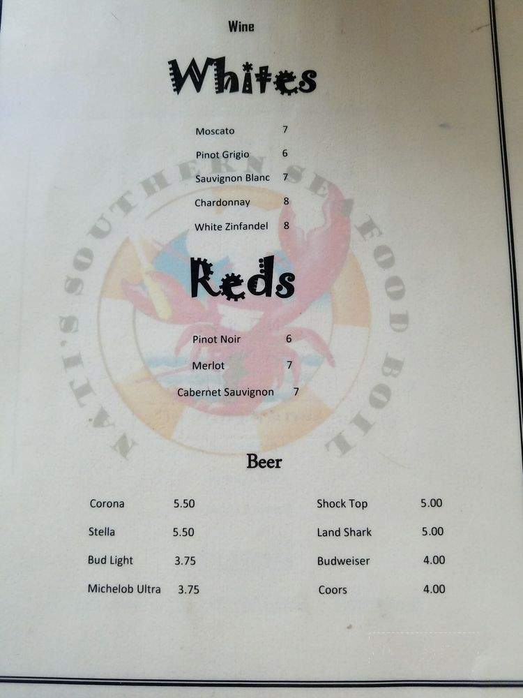 Nati's Southern seafood boil - Kissimmee, FL menu_pic