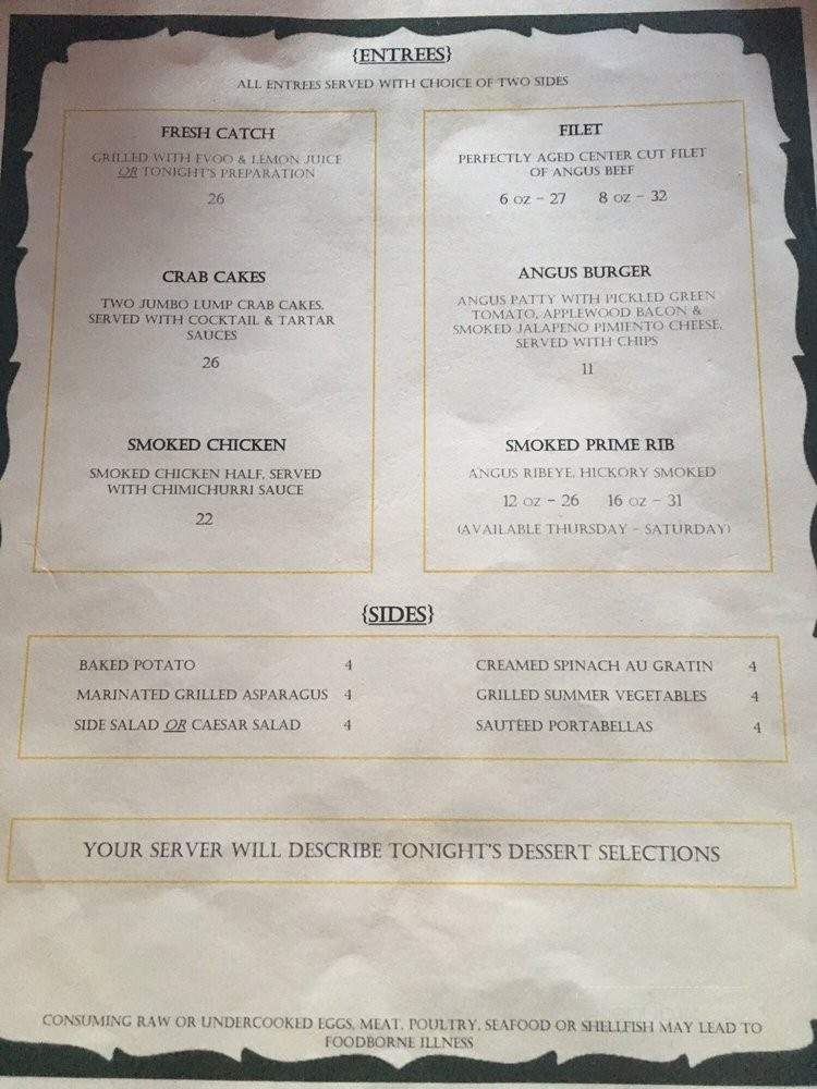 Ray's At The Bank - Florence, AL menu_pic