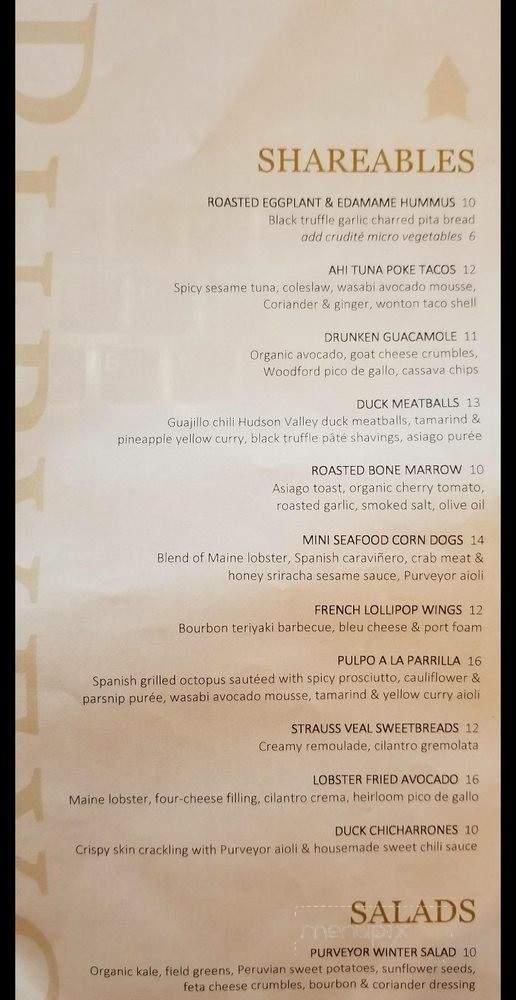 Church Street Purveyor - Huntsville, AL menu_pic