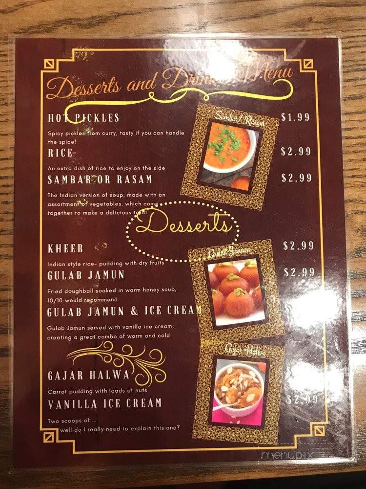 Ruchi - Huntsville, AL menu_pic