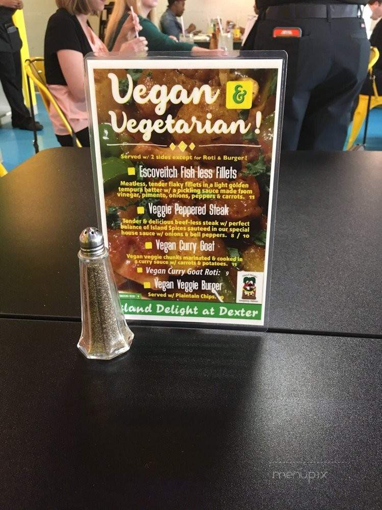 Island Delight at Dexter - Montgomery, AL menu_pic