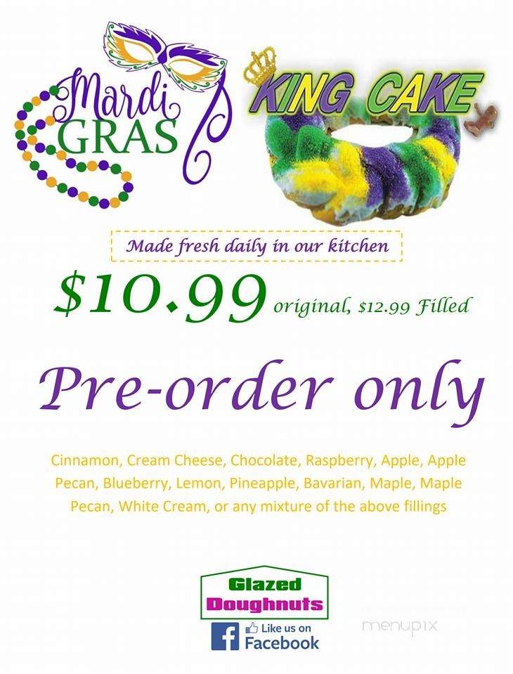 Glazed Donuts - Daphne, AL menu_pic