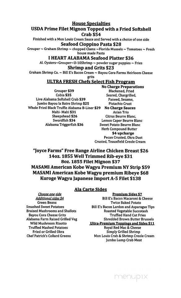 SALT - Orange Beach, AL menu_pic