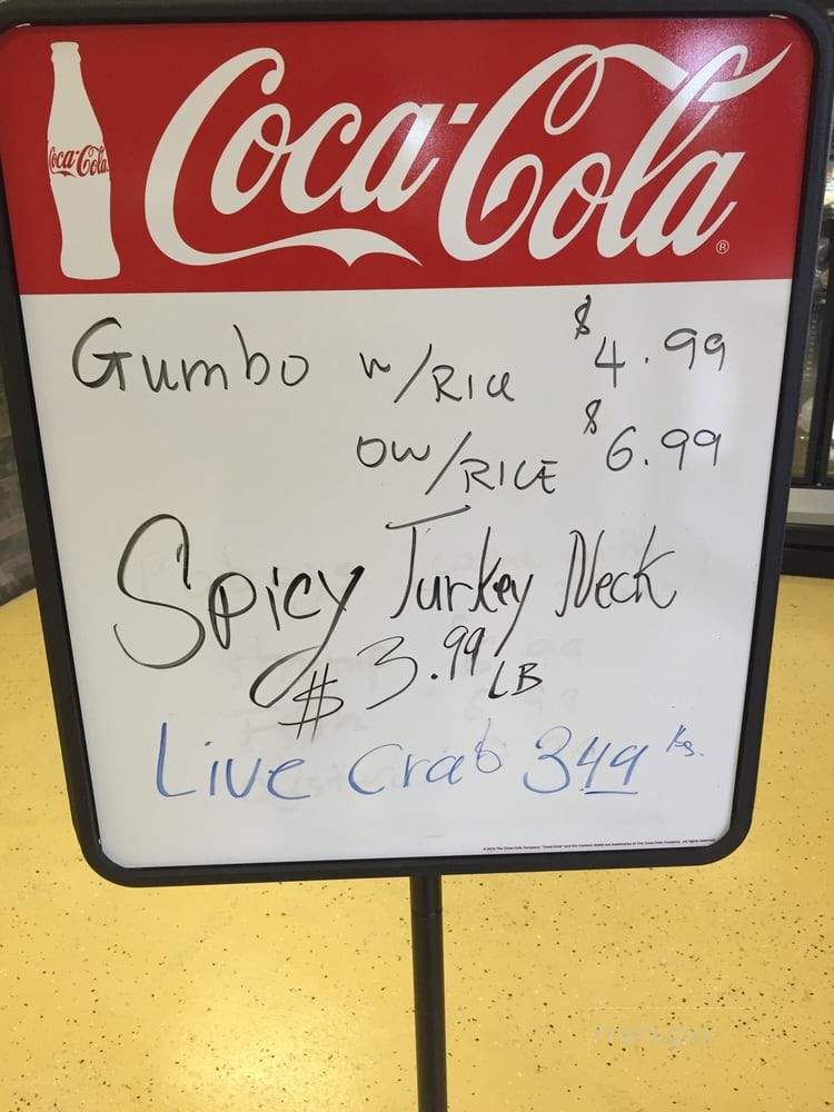 Danny's Seafood - Mobile, AL menu_pic