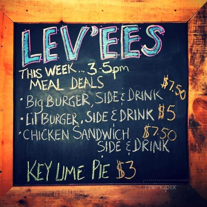 Lev'ees - Chapel Hill, TN menu_pic