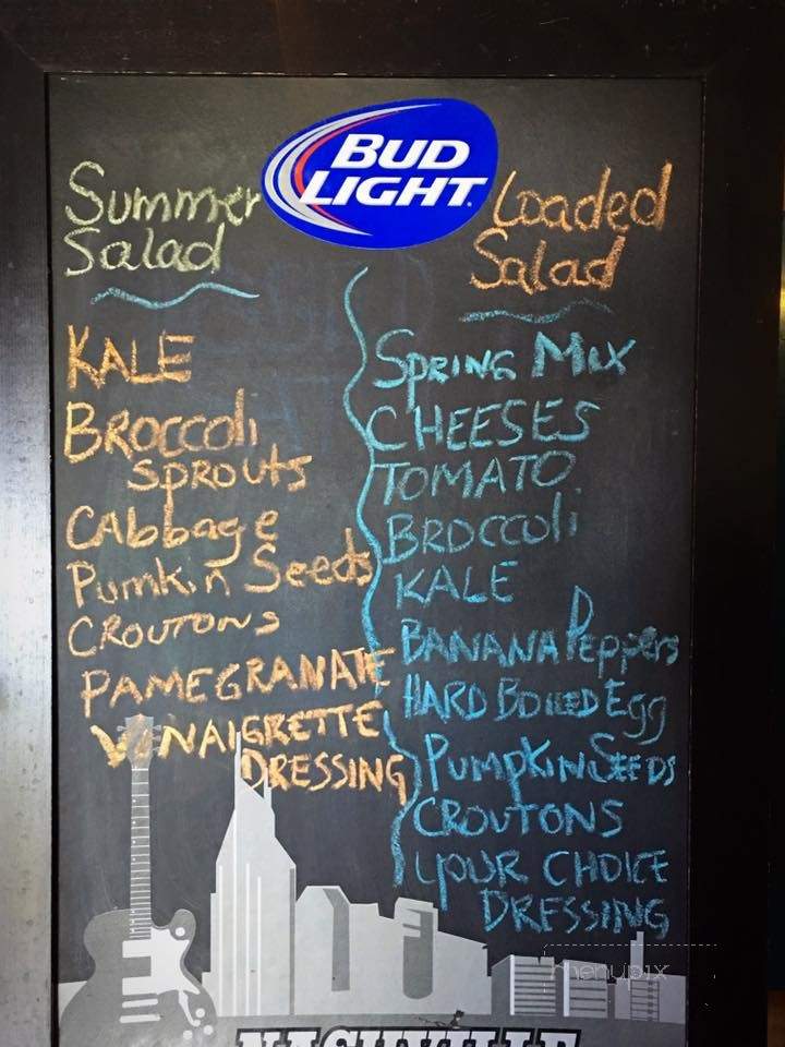 Lev'ees - Chapel Hill, TN menu_pic