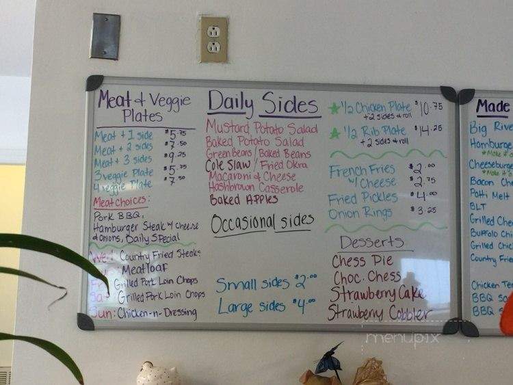 South of the River BBQ - Clarksville, TN menu_pic