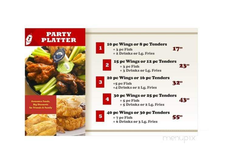 Chicken Exit - Clarksville, TN menu_pic