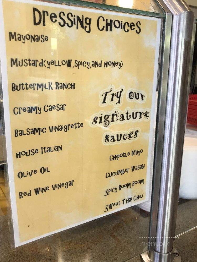 Fresh California Subs - Clarksville, TN menu_pic