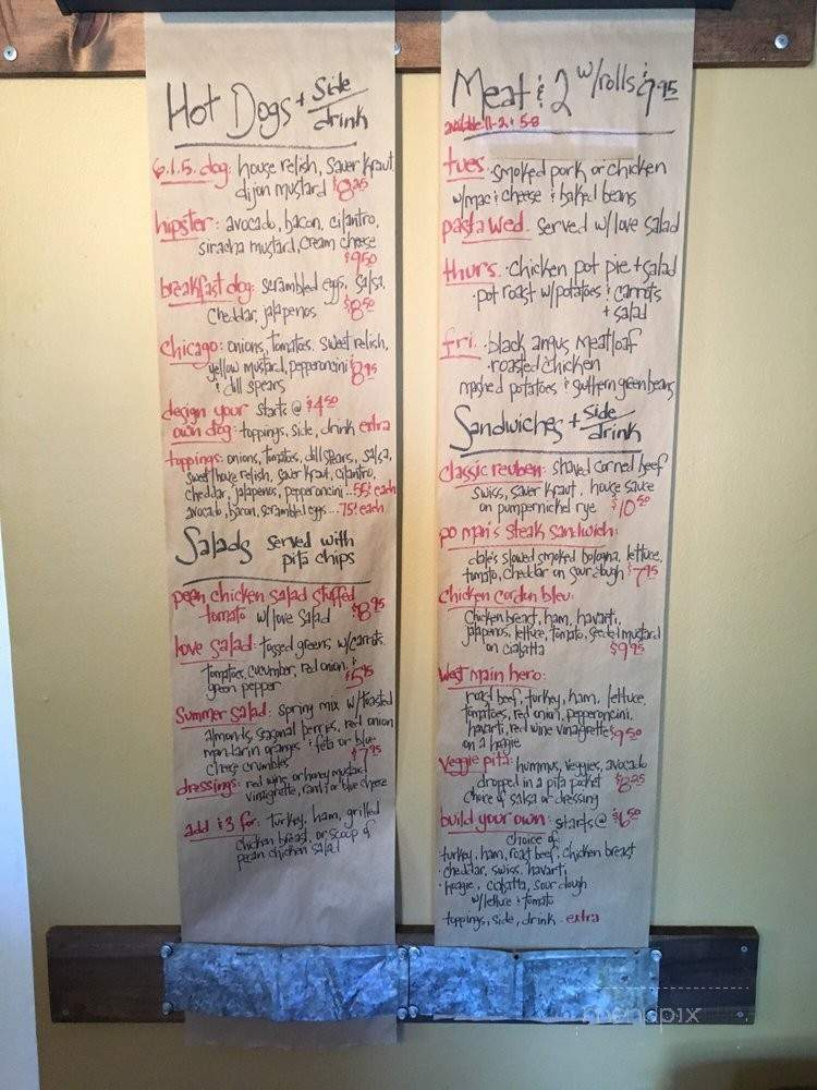 Love Language Cafe & Catering - Franklin, TN menu_pic