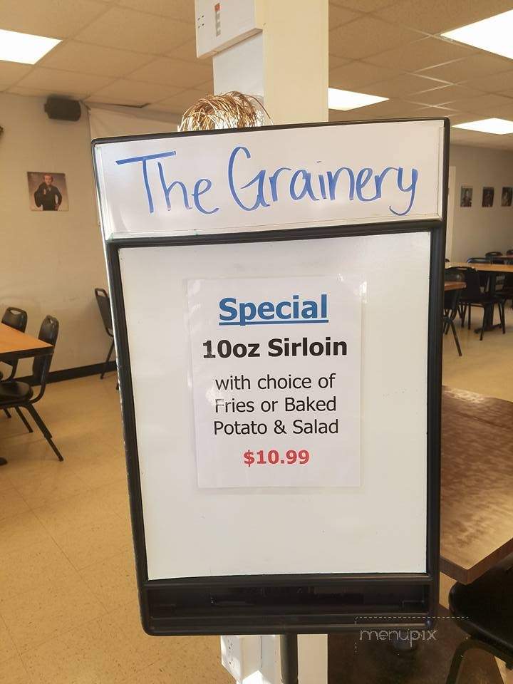 The Grainery - McEwen, TN menu_pic