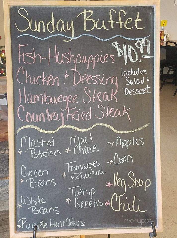 The Grainery - McEwen, TN menu_pic
