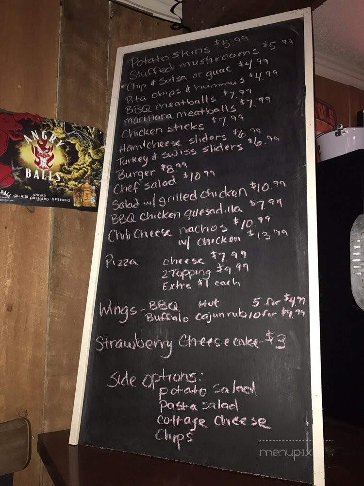 The Rhythm Saloon - Mount Juliet, TN menu_pic