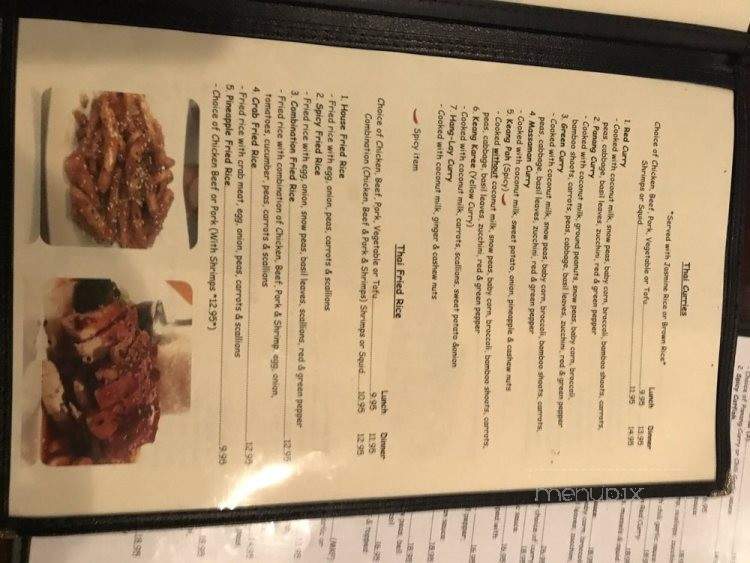 Sushi Thai - Spring Hill, TN menu_pic