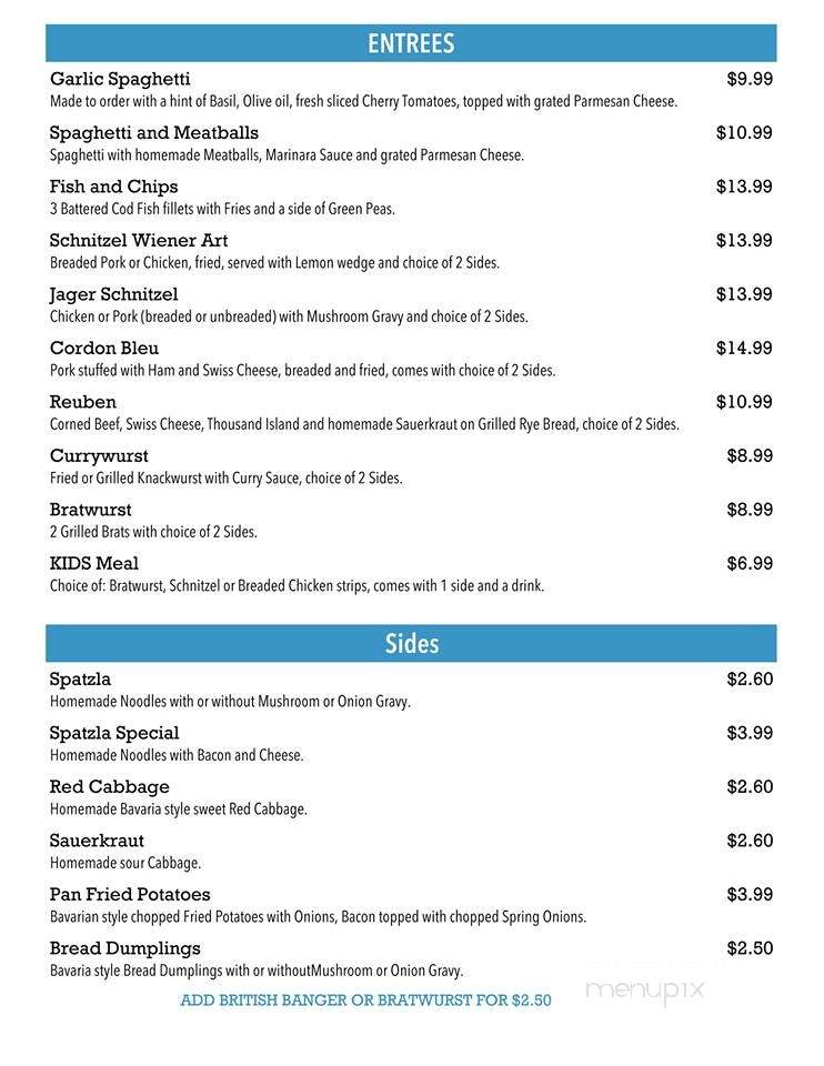 Bites of Europe - Manchester, TN menu_pic