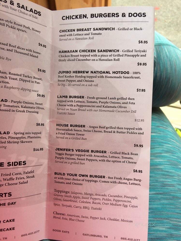 Good Eats - Gatlinburg, TN menu_pic