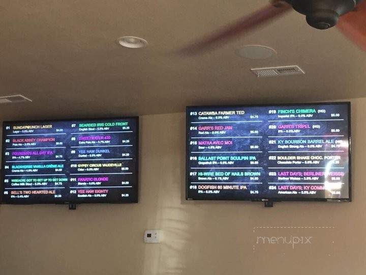 Crafter's Brew - Oak Ridge, TN menu_pic