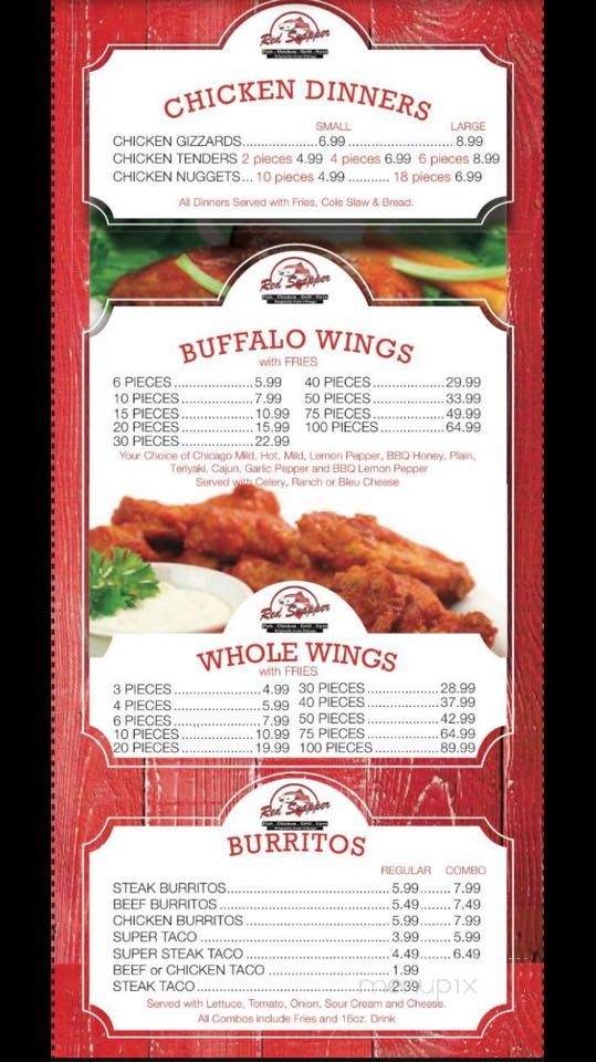 Red Snapper Memphis - Memphis, TN menu_pic