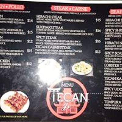 Hibachi Tecan - Memphis, TN menu_pic