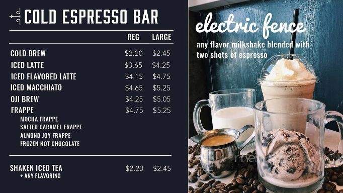Levee Creamery - Memphis, TN menu_pic