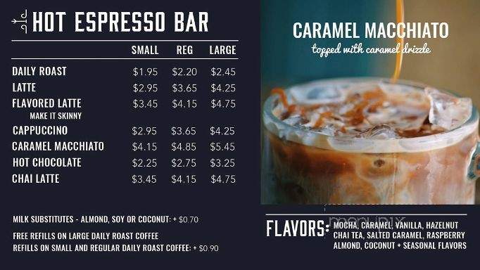 Levee Creamery - Memphis, TN menu_pic