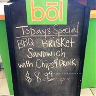 Bol - Jackson, MS menu_pic