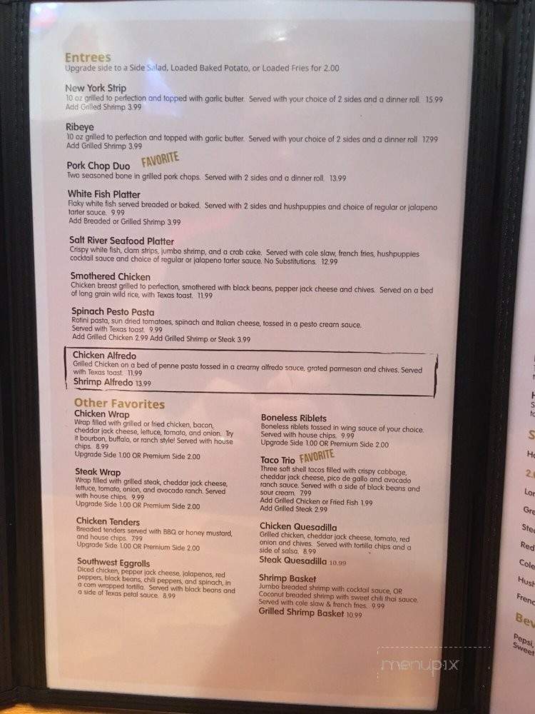 Lights on Bar and Grill - Mount Washington, KY menu_pic