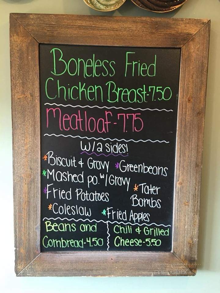 The Dam Restaurant - Falls of Rough, KY menu_pic
