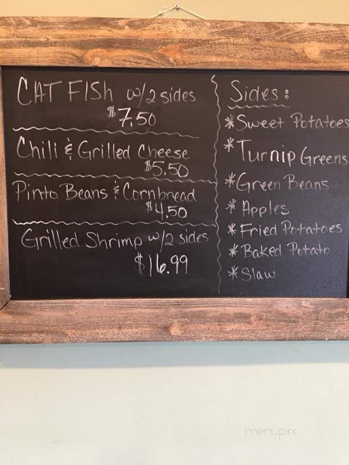 The Dam Restaurant - Falls of Rough, KY menu_pic