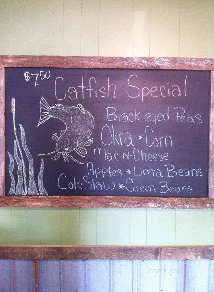 The Dam Restaurant - Falls of Rough, KY menu_pic