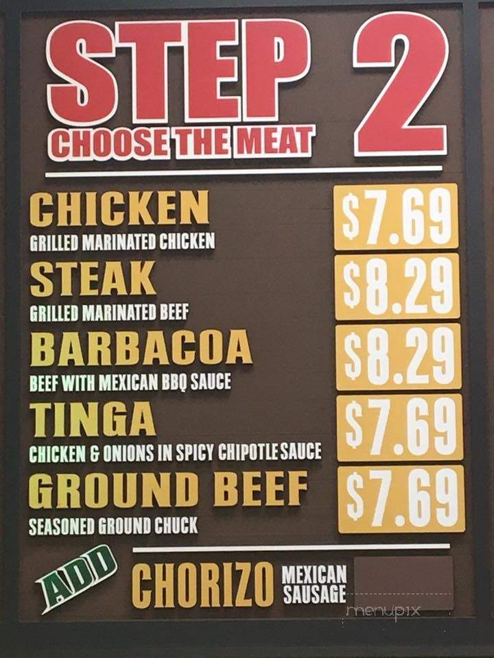 Don Senor Express - Richmond, KY menu_pic