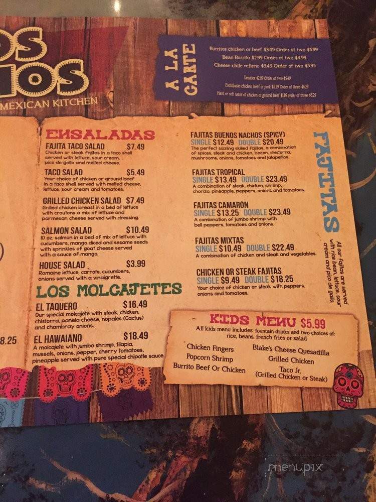 Buenos Nachos - Lexington, KY menu_pic
