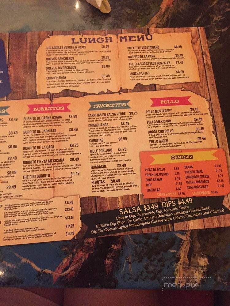 Buenos Nachos - Lexington, KY menu_pic