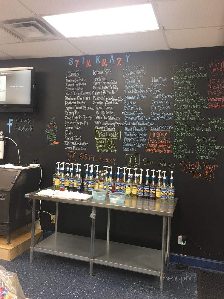 Stir Krazy - Lexington, KY menu_pic