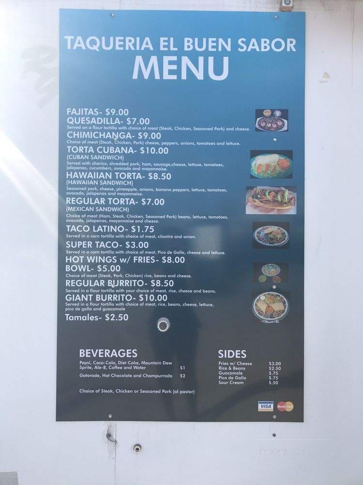 Taqueria El Buen Sabor - Lexington, KY menu_pic