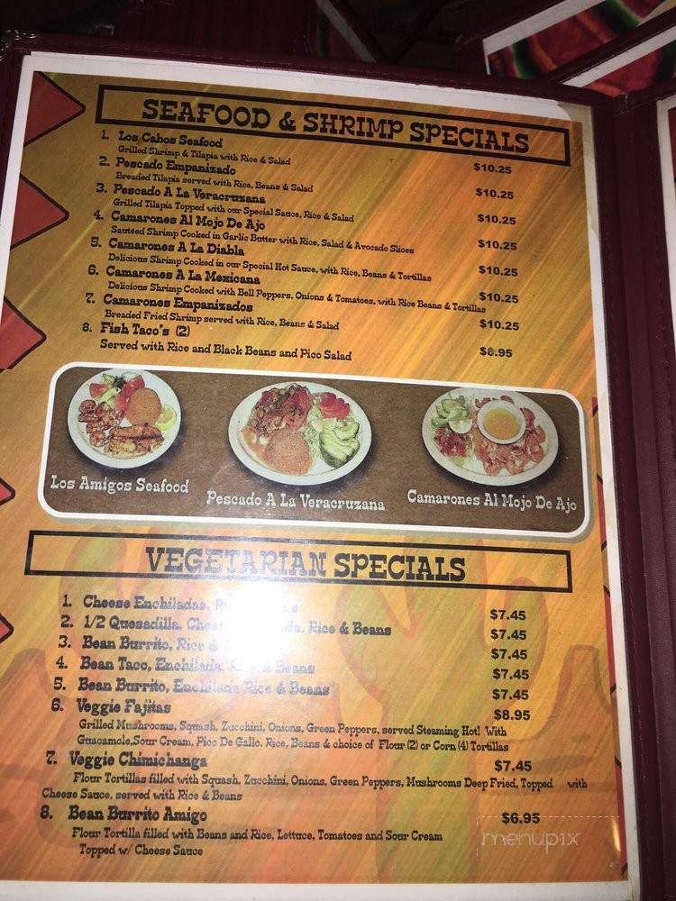 Los Cabos Mexican Restaurant - Owensboro, KY menu_pic