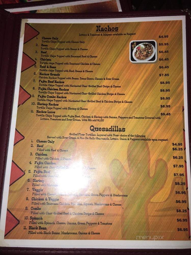 Los Cabos Mexican Restaurant - Owensboro, KY menu_pic