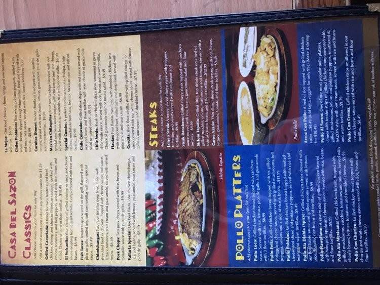 El Ranchero Mexican Restaurant - Henderson, KY menu_pic