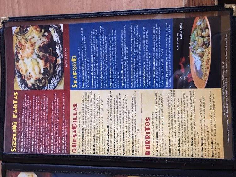 El Ranchero Mexican Restaurant - Henderson, KY menu_pic