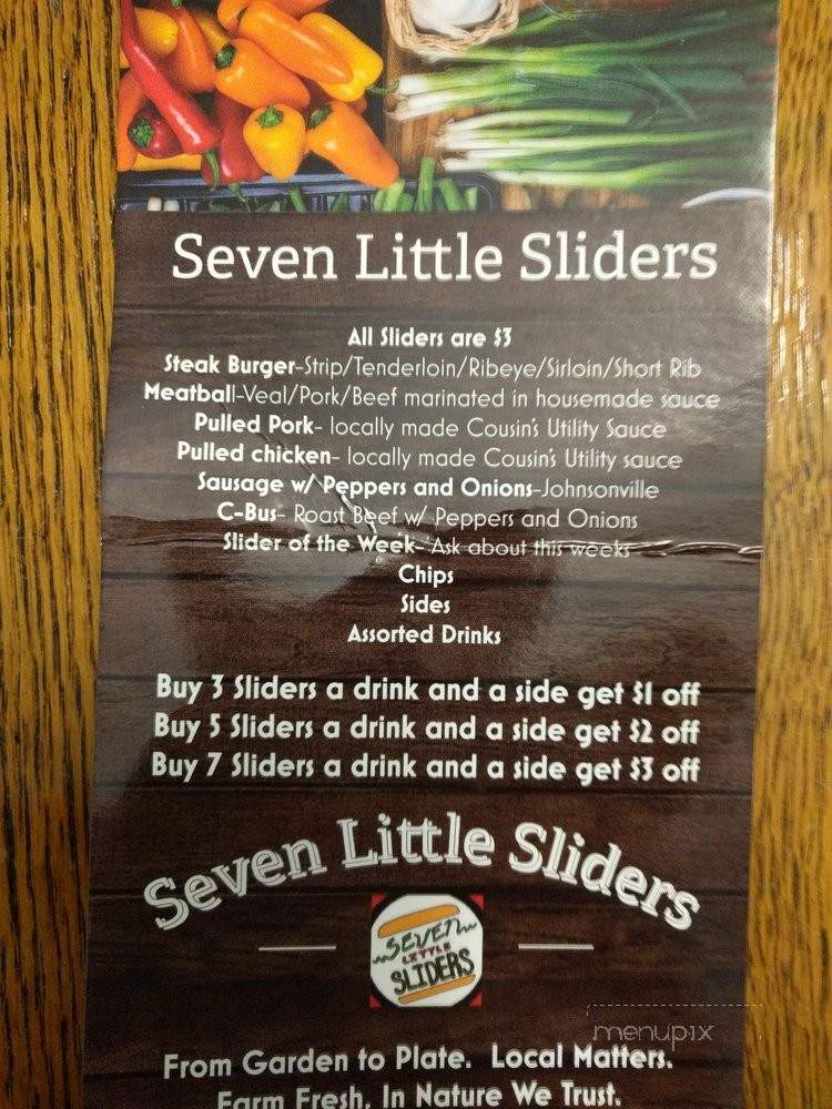 Seven Little Sliders - Worthington, OH menu_pic